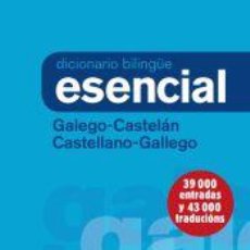 Diccionarios: DIC ESENCIAL GALEGO-CASTELAN/CASTELLANO-GALLEGO - VOX EDITORIAL. Lote 362307500