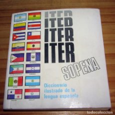 Livres: ANTIGUO DICCIONARIO ITER, DE SOPENA - NUEVO, SIN USO - AÑO 1974. Lote 362605700