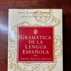 Diccionarios: EMILIO ALARCOS LLORACH- GRAMÁTICA DE LA LENGUA ESPAÑOLA. Lote 363205715