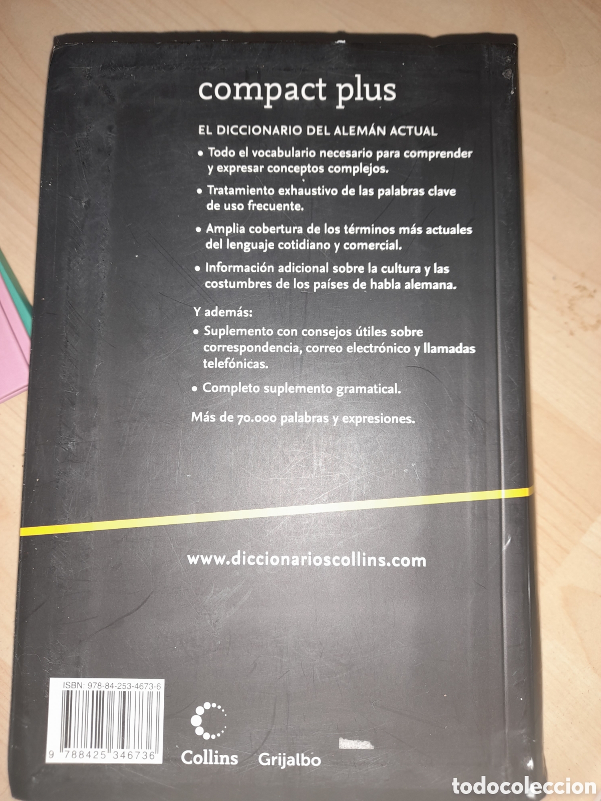 Diccionarios: Collins compact plus. Diccionario Alem&aacute;n Espa&ntilde;ol - Foto 2