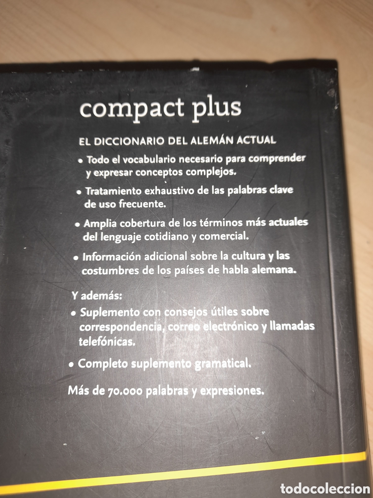 Diccionarios: Collins compact plus. Diccionario Alem&aacute;n Espa&ntilde;ol - Foto 3