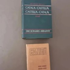 Diccionarios: 2 DICCIONARIOS CATALÁ- CASTELLÁ. Lote 399225679