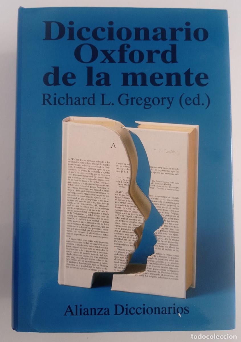 Diccionarios: Diccionario Oxford de la mente Richard L. Gregory - Foto 1