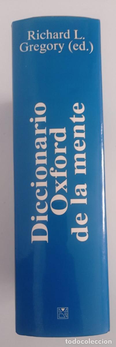 Diccionarios: Diccionario Oxford de la mente Richard L. Gregory - Foto 2