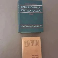 Diccionarios: 2 DICCIONARIOS CATALÁ- CASTELLÁ