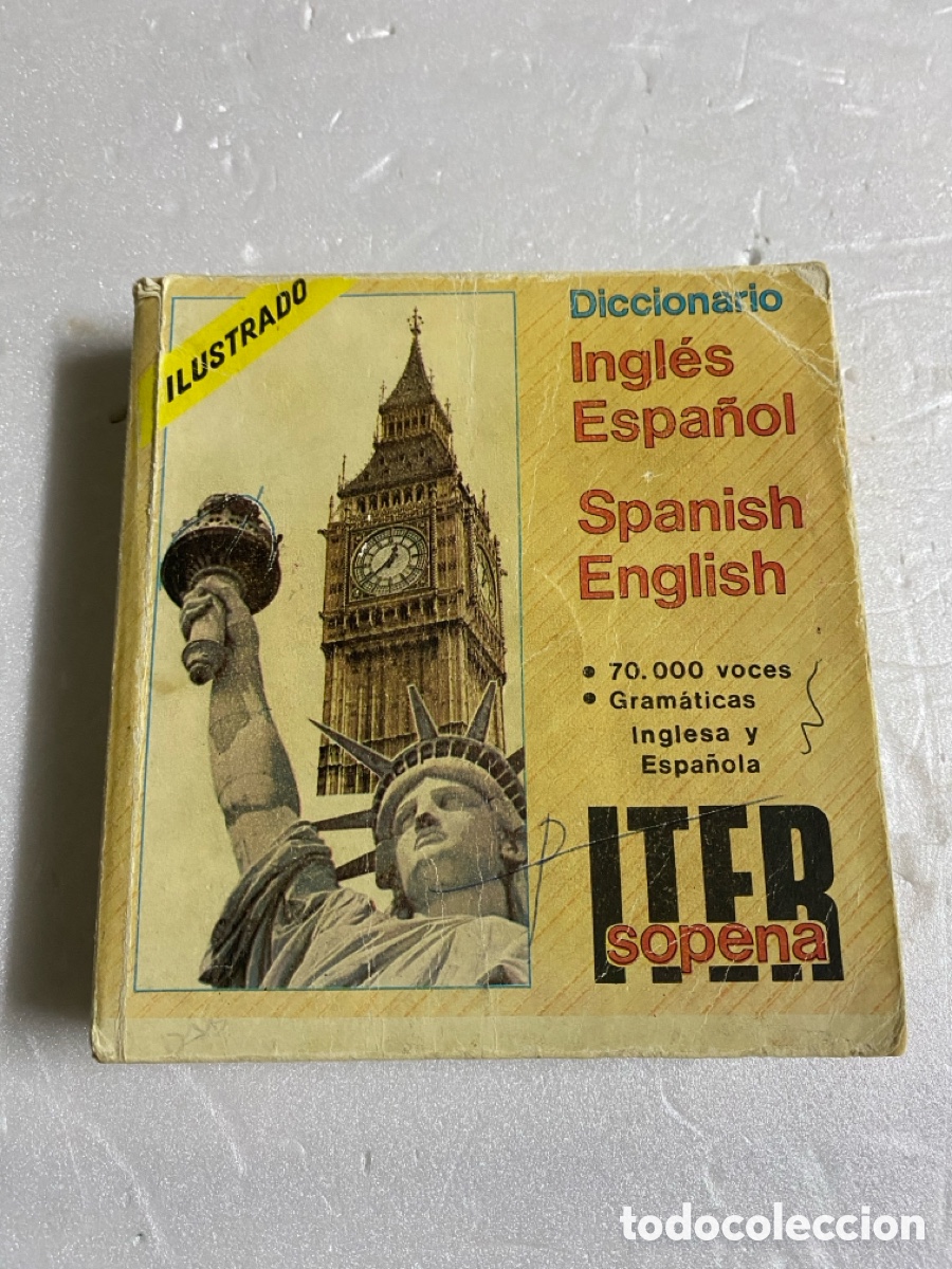 Diccionarios: DICCIONARIO ITER SOPENA ESPA&Ntilde;OL INGL&Eacute;S - Foto 1