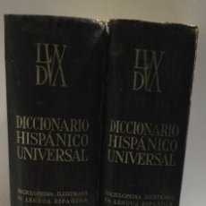 Diccionarios: DICCIONARIO HISPANICO UNIVERSAL