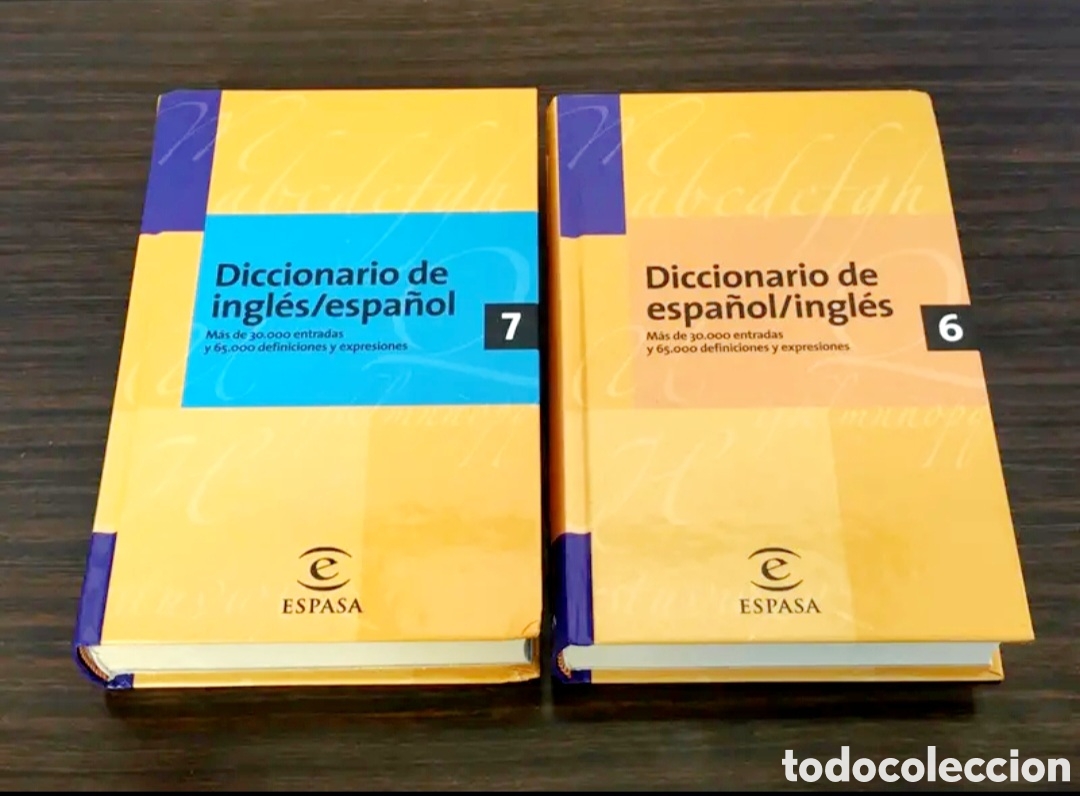 Diccionarios: Diccionarios Espa&ntilde;ol/Ingl&eacute;s, Ingl&eacute;s/Espa&ntilde;ol - Foto 1