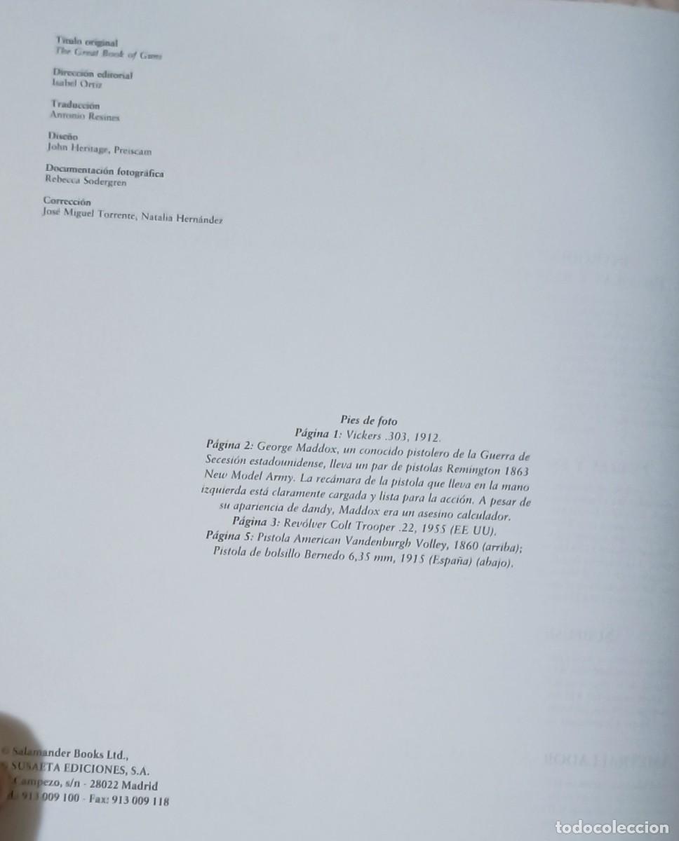 Diccionarios: LIBRO: ARMAS DE FUEGO. - Foto 4