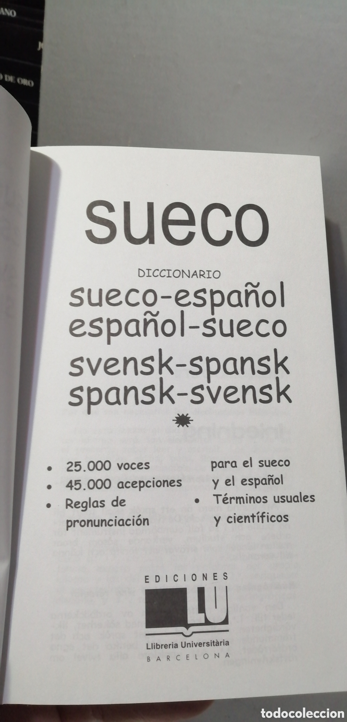Diccionarios: Diccionario Sueco Espa&ntilde;ol Biling&uuml;e - Foto 5