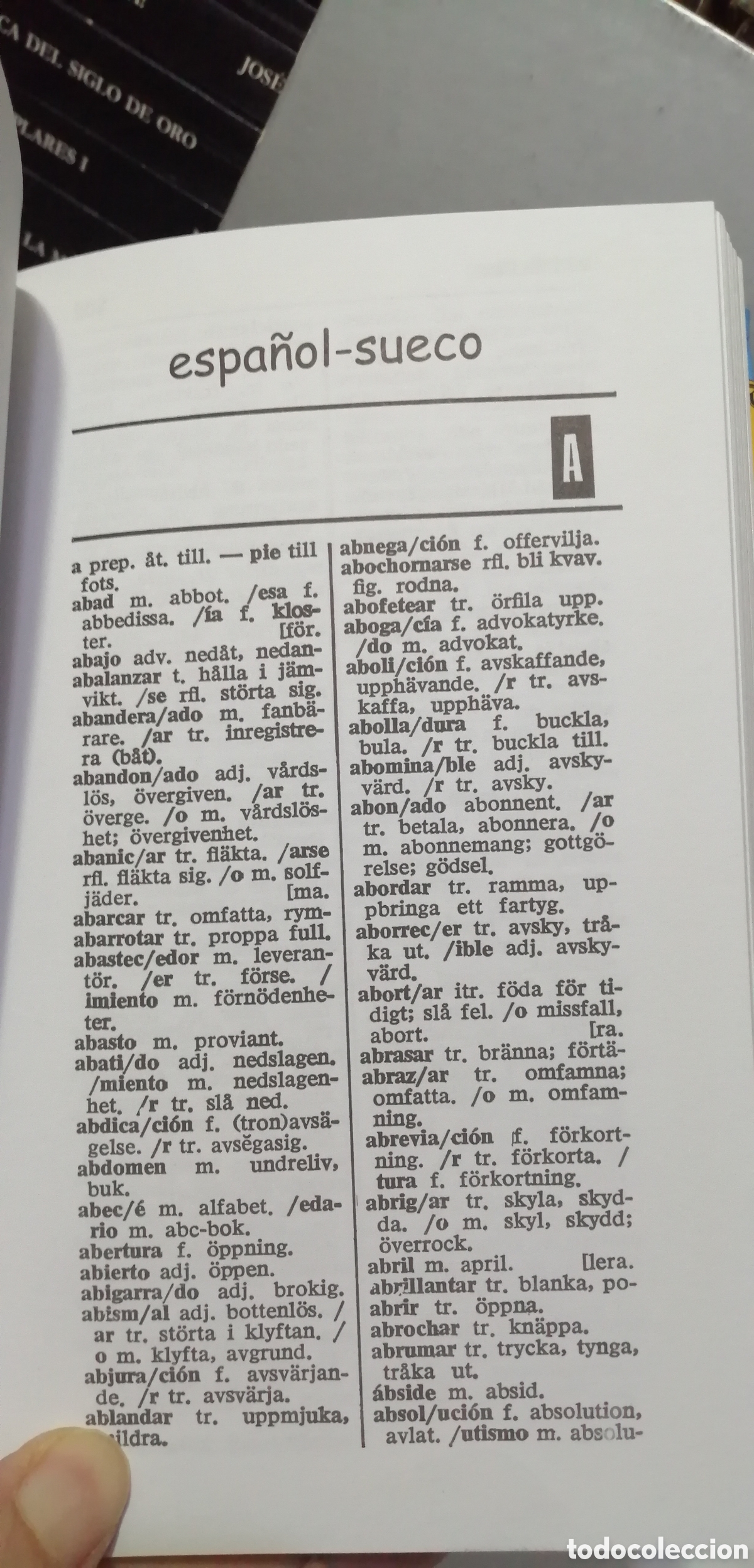 Diccionarios: Diccionario Sueco Espa&ntilde;ol Biling&uuml;e - Foto 9