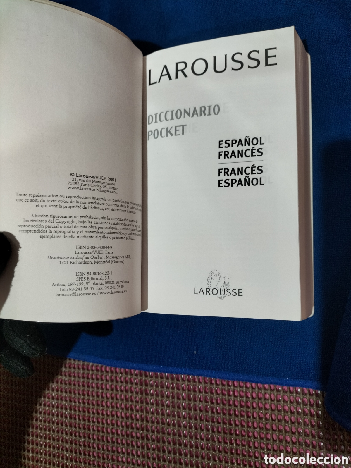 Diccionarios: Larousse. Espa&ntilde;ol Franc&eacute;s. - Foto 4