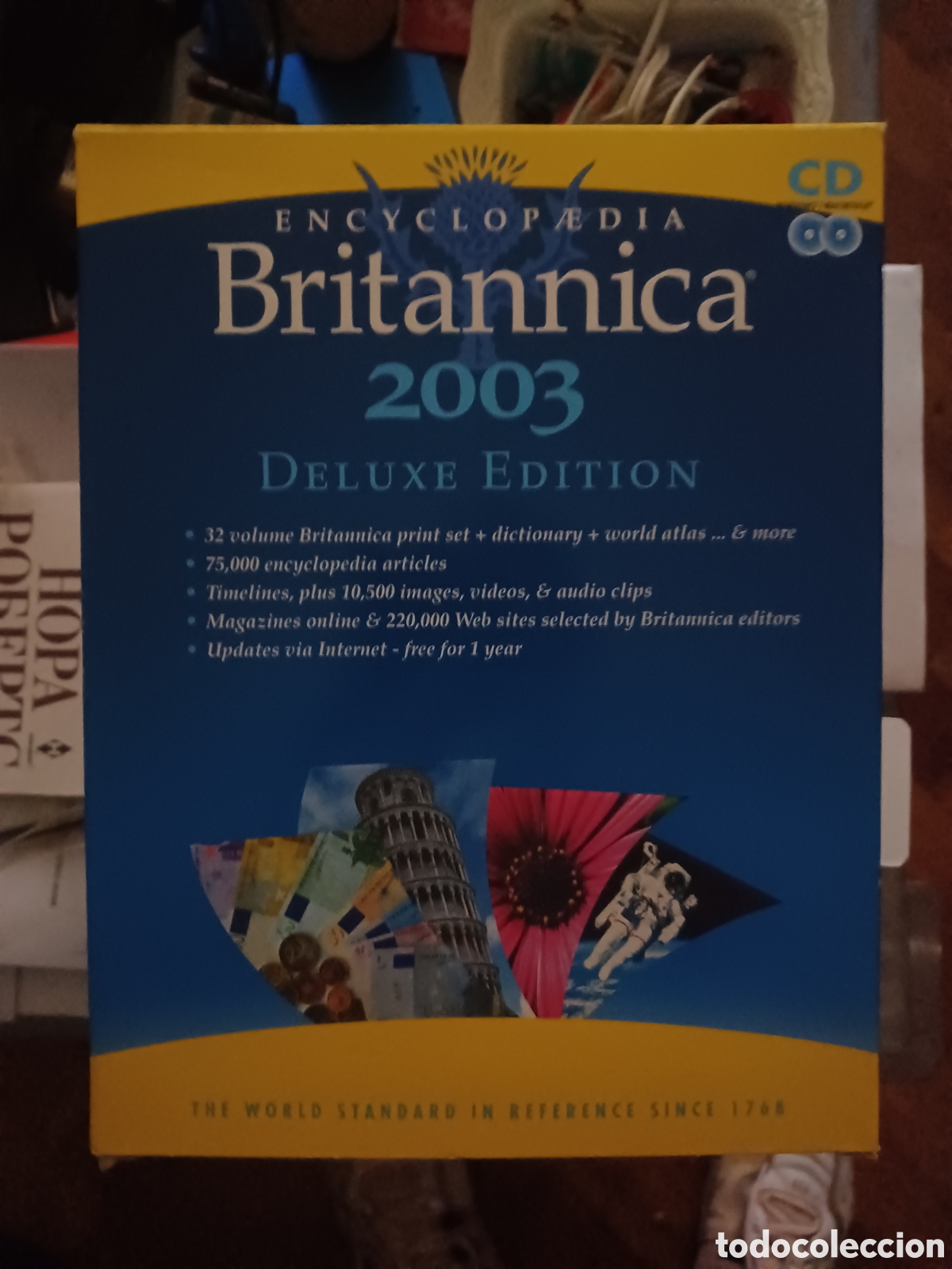 Diccionarios: Encyclopedia BRITANNICA 2003 Deluxe Edition en CD - Foto 1