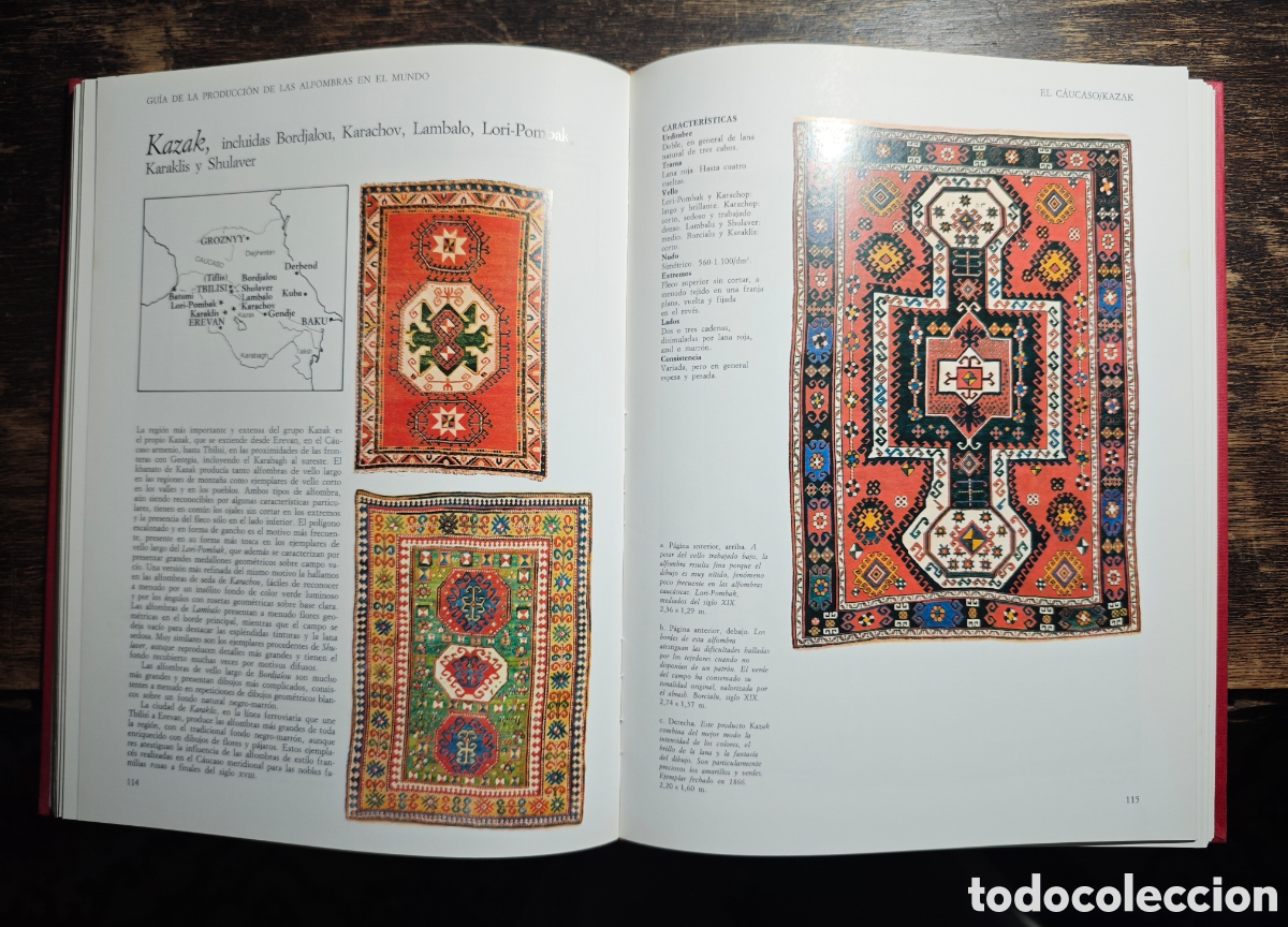 Diccionarios: ENCICLOPEDIA DE LAS ALFOMBRAS - Foto 3