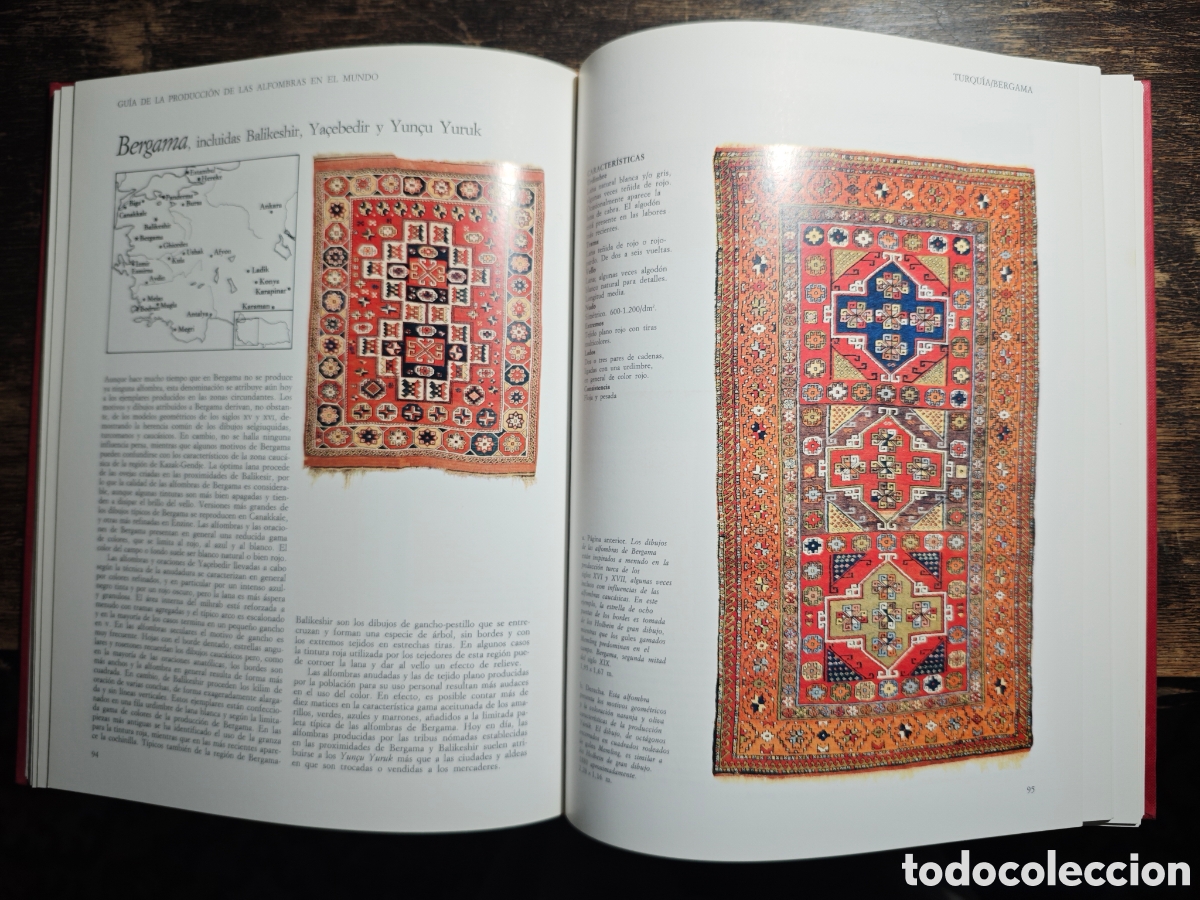 Diccionarios: ENCICLOPEDIA DE LAS ALFOMBRAS - Foto 5
