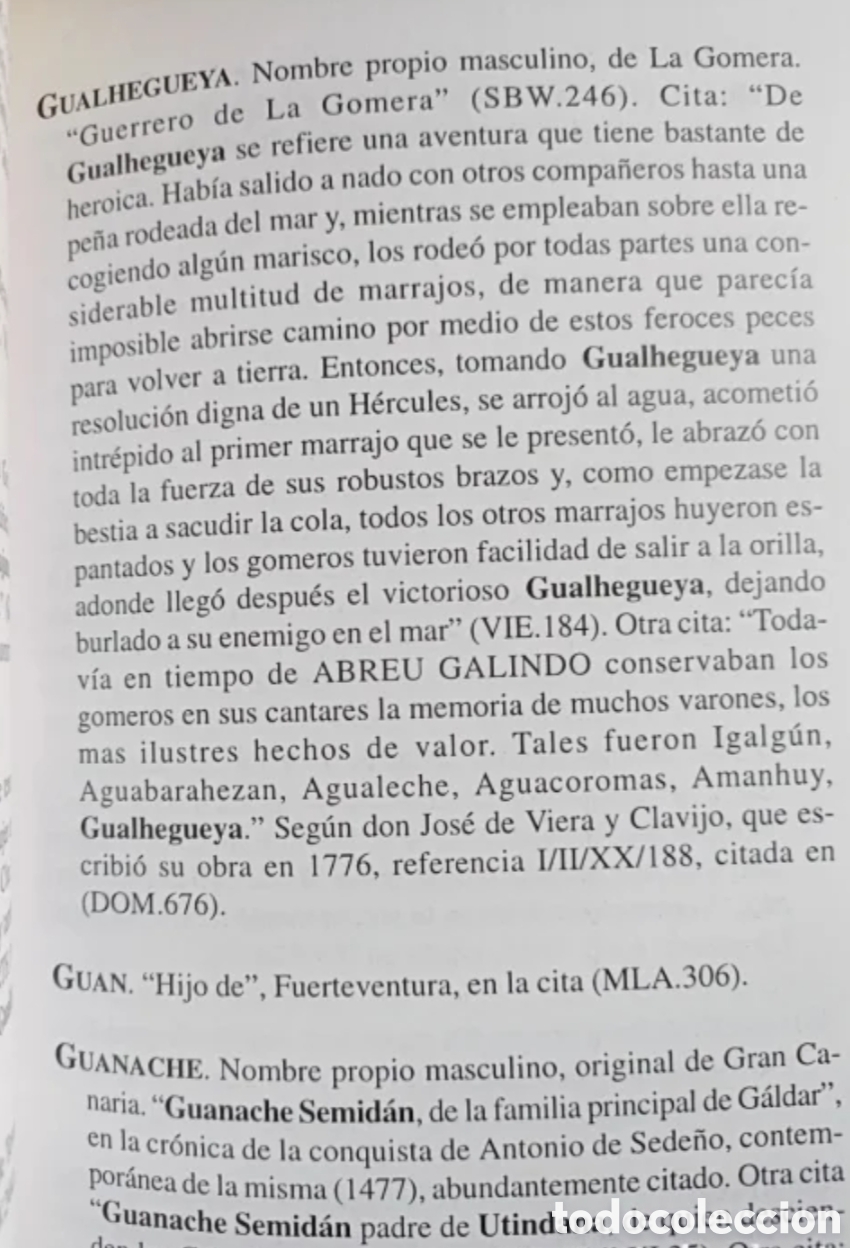 Diccionarios: Los nombres propios abor&iacute;genes de Canarias - Foto 4