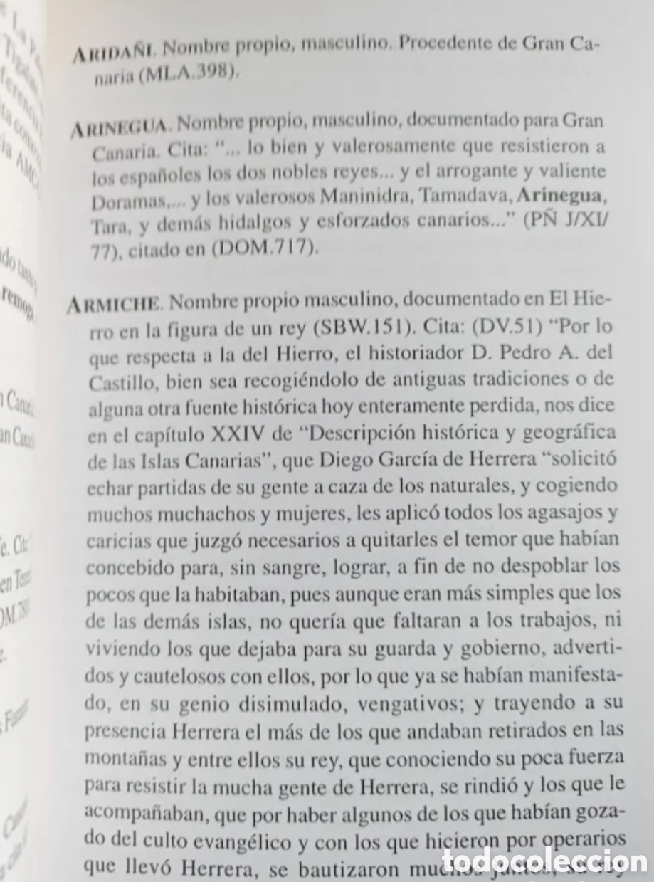 Diccionarios: Los nombres propios abor&iacute;genes de Canarias - Foto 6