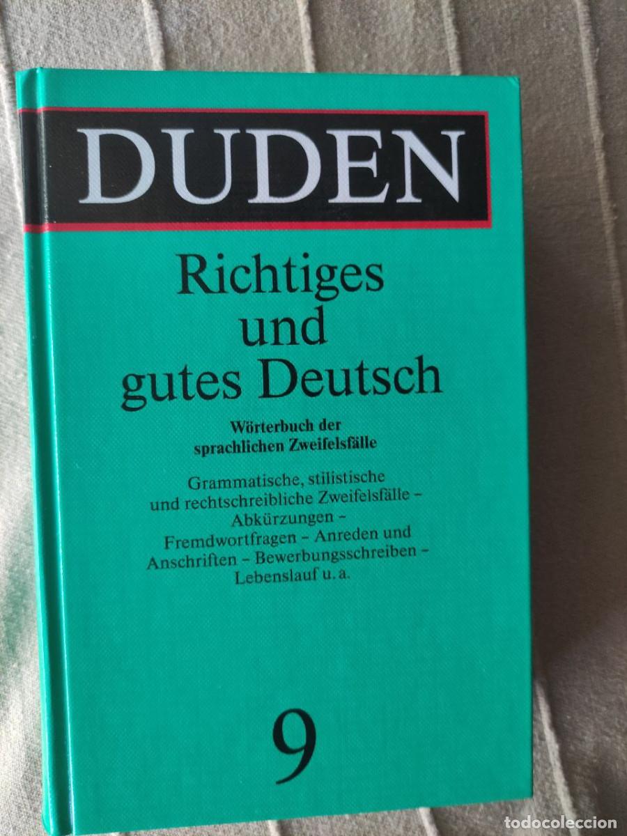 Livros: Duden: Richtiges und gutes Deutsch 9