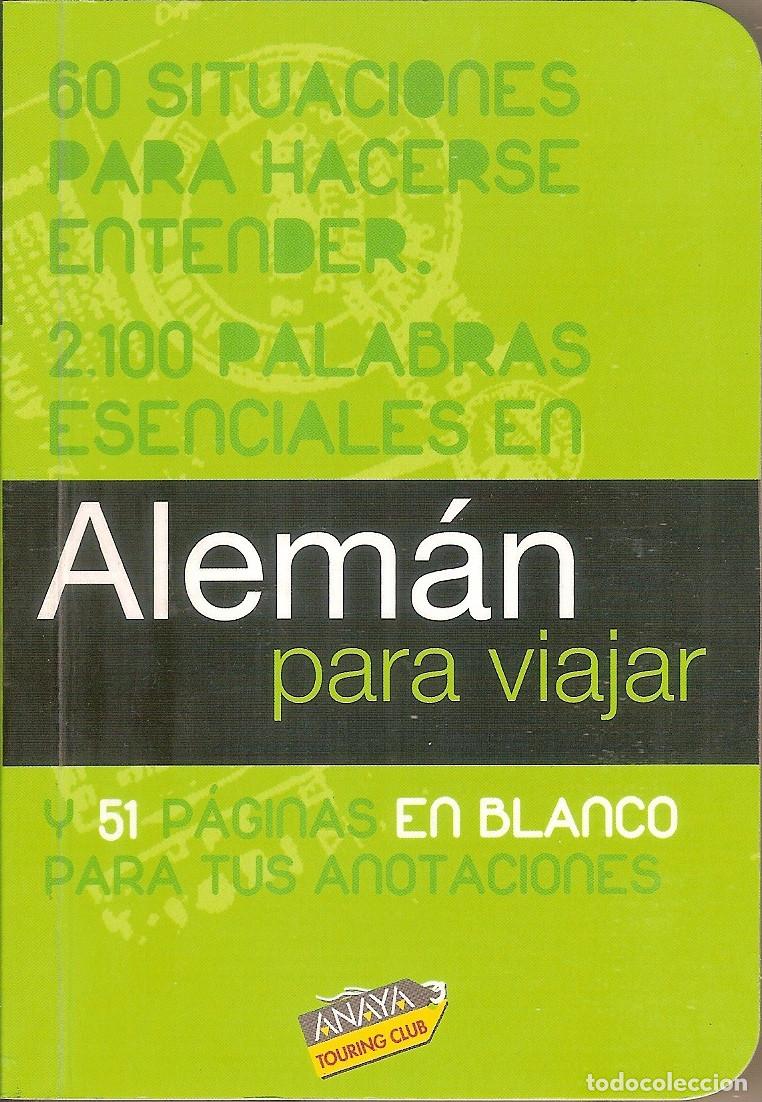 Diccionarios: GU&Iacute;A ALEM&Aacute;N PARA VIAJAR ANAYA