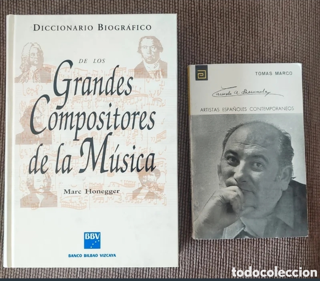 Diccionarios: Diccionario de los Grandes Compositores de la M&uacute;sica + Biograf&iacute;a de Carmelo Bernaola