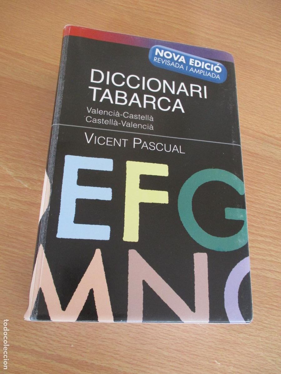 Diccionarios: DICCIONARI TABARCA, VICENTE PASCUAL- TABARCA- 2014 - Foto 2
