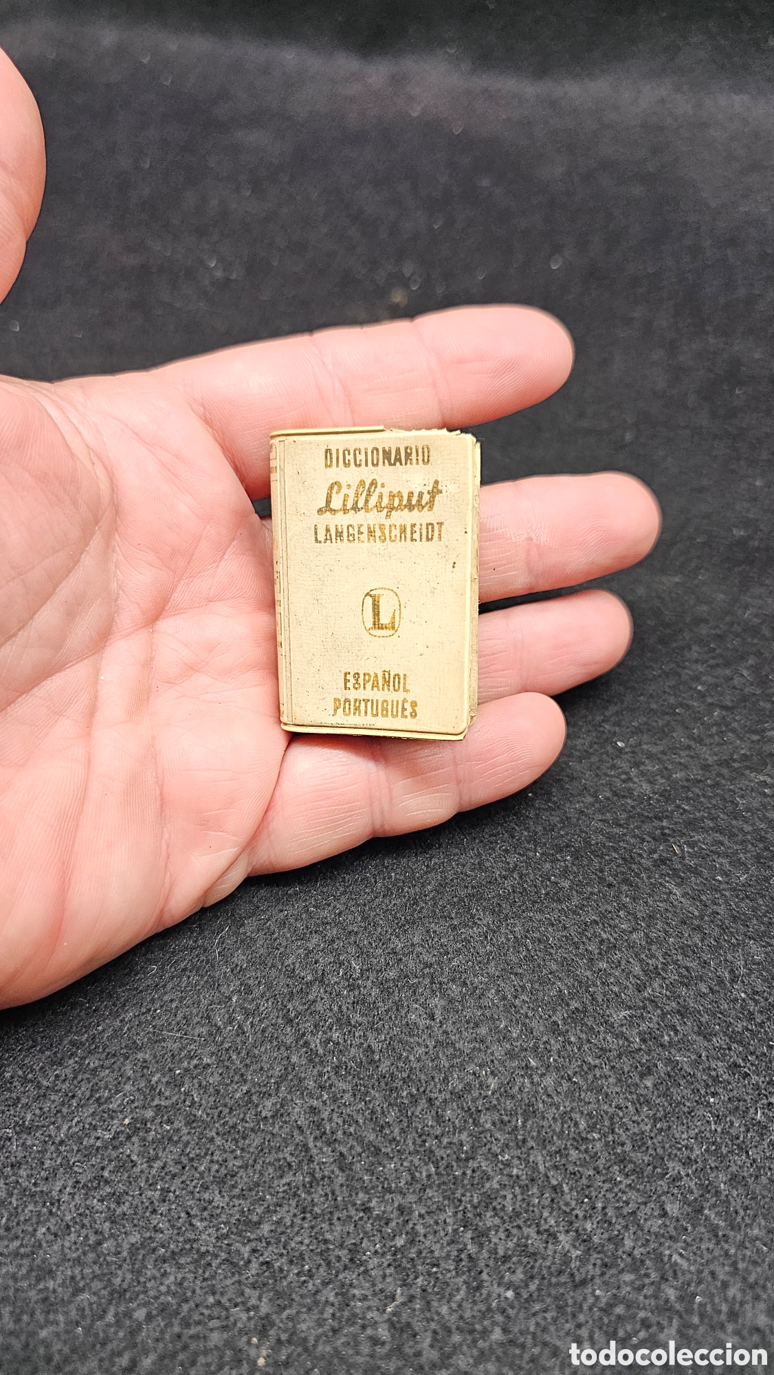 Diccionarios: Diccionario miniatura Espa&ntilde;ol/ portugu&eacute;s