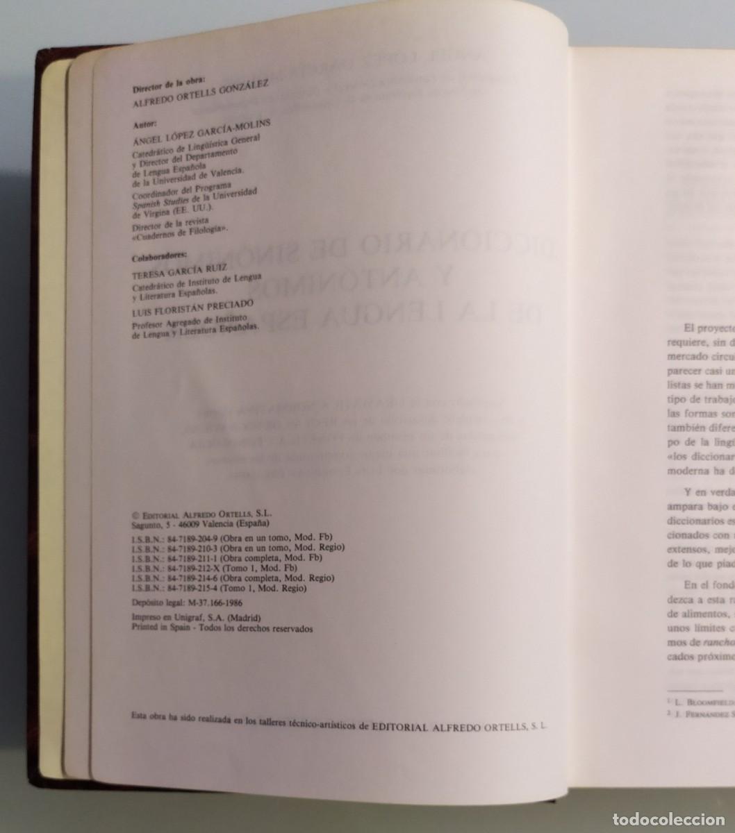 Diccionarios: Diccionario de Sin&oacute;nimos y Ant&oacute;nimos - Foto 11