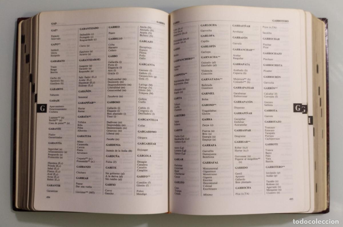 Diccionarios: Diccionario de Sin&oacute;nimos y Ant&oacute;nimos - Foto 12