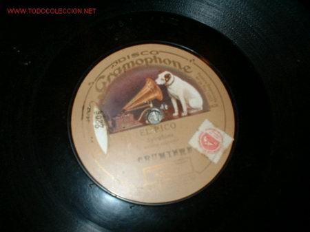 Discos de pizarra: DISCO GRAMOFONO EL PICO-XYLOPHONE ORCHESTA - Foto 1