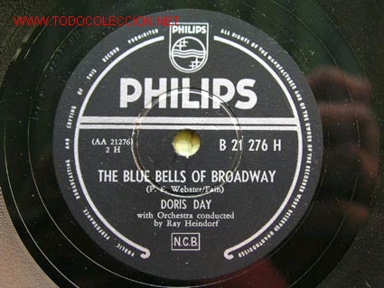 Discos de pizarra: DORIS DAY (The Blue Bells Of Broadway) - Foto 1