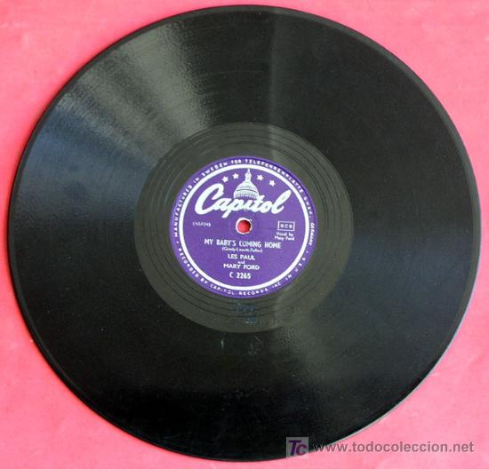 Discos de pizarra: WOLVERINE ORCHESTRA ( COPENHAGEN - TIGER RAG ) ENGLAND DECCA - Foto 1