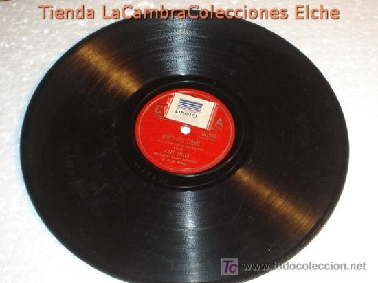 Discos de pizarra: ANTIGUO DISCO DE GRAMOFONO, ORIGINAL DE LOS A&Ntilde;OS 20/30. - Foto 2