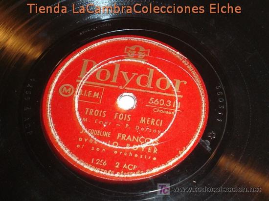 Discos de pizarra: ANTIGUO DISCO DE GRAMOFONO POLYDOR, ORIGINAL DE LOS A&Ntilde;OS 20/30. - Foto 1