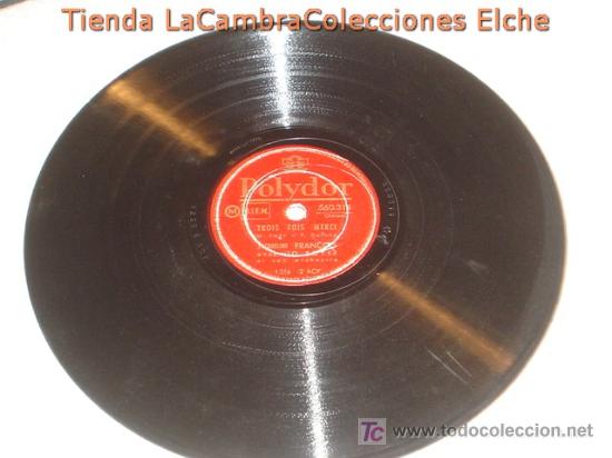Discos de pizarra: ANTIGUO DISCO DE GRAMOFONO POLYDOR, ORIGINAL DE LOS A&Ntilde;OS 20/30. - Foto 2