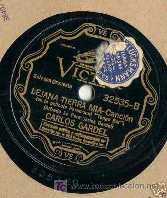 Discos de pizarra: Carlos Gardel, disco de pelicula - Foto 2