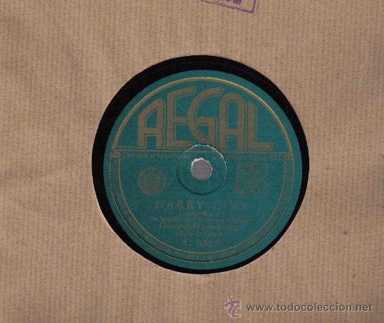 Discos de pizarra: GEORGES MARINKOVICH : HARRY LIME + EL CAFE MOZART - Foto 1