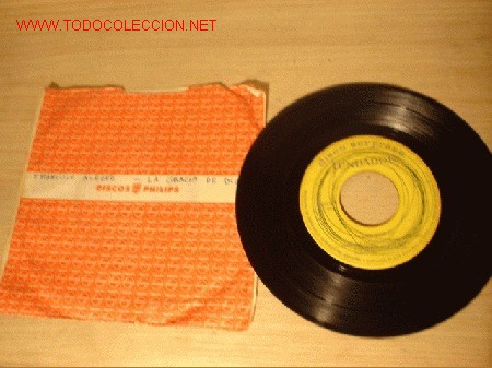 Discos de pizarra: Disco single Sorpresa de Fundador -Pasodobles-. A&ntilde;o 1962. - Foto 1