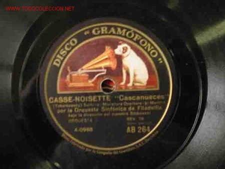 Discos de pizarra: CASSE-NOISETTE --Cascanueces-- 3 discos - Foto 1