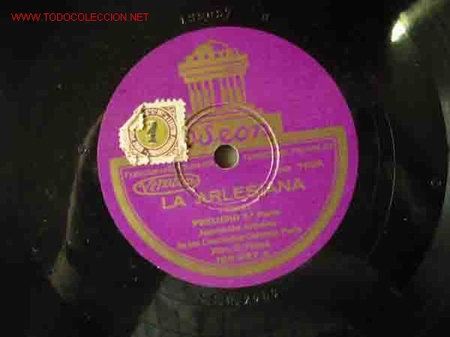 Discos de pizarra: LA ARLESIANA, 4lp - Foto 1