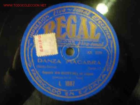 Discos de pizarra: DANZA MACABRA, 1lp - Foto 1