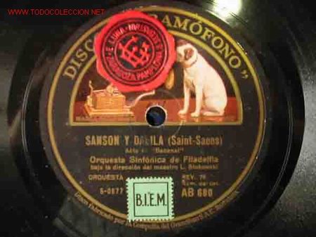 Discos de pizarra: CONDENACION DE FAUSTO (Berlioz), 1lp - Foto 1