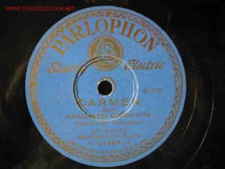 Discos de pizarra: CARMEN, 1lp - Foto 1