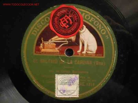 Discos de pizarra: EL SALTIR&Oacute;N DE LA CARDINA (Bou). CAP A LA POSTRA (M. Serra), 1lp - Foto 1