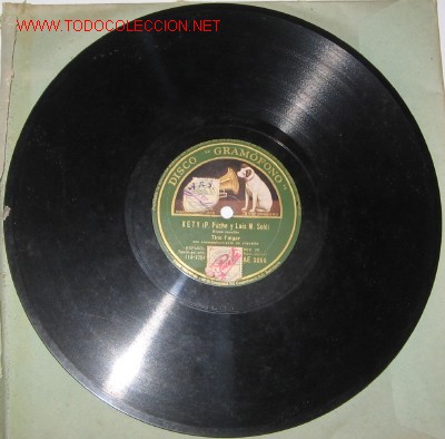 Discos de pizarra: DISCO DE PIZARRA DE TINO FOLGAR - Foto 1