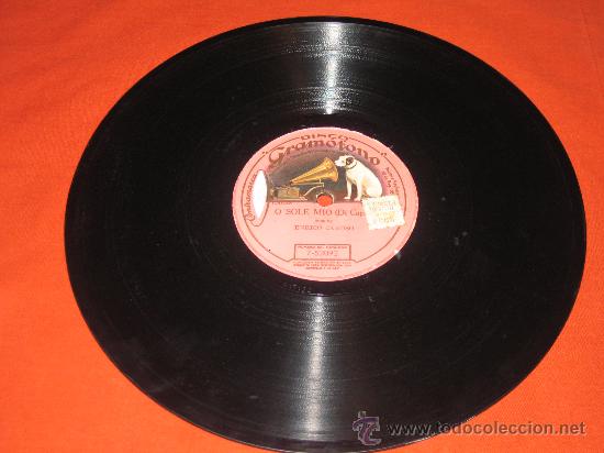 Discos de pizarra: DISCO PIZARRA DE ENRICO CARUSO - Foto 1