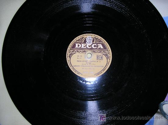 Discos de pizarra: PEER GYNT- SUITE N&ordm; 2 (GRIEG) DANSE ARABE - Foto 1