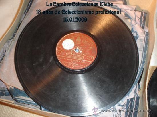 Discos de pizarra: ANTIGUO DISCO DE GRAMOFONO, ORIGINAL  ODEON DE LOS A&Ntilde;OS 20/30. ORCHESTRE ODEON. - Foto 3