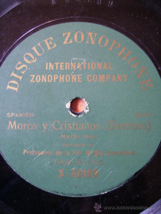 Discos de pizarra: moros y cristianos, marcha mora, serrano - Foto 1