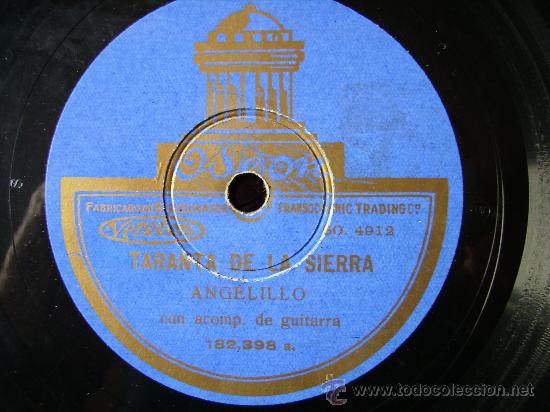 Discos de pizarra: el pajarillo, milonga, angelillo, taranta de la sierra - Foto 2