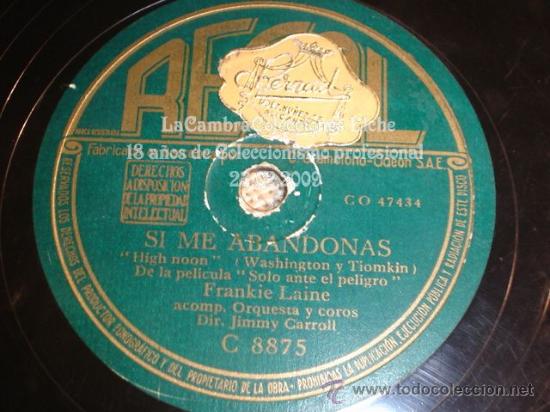 Discos de pizarra: DISCO DE GRAMOFONO ORIGINAL FLAMENCO, MUY ANTIGUO, - Foto 3 - 115582875